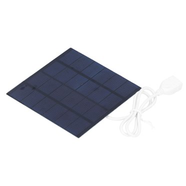 Carte de Charge Solaire, Panneau Solaire 1.5w 6V Chargeur Solaire DIY Chargeur Solaire Très Polyvalent
