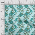 thumbnail image 1 of oneOone Georgette Viscose Fabric Leaves|Floral & Paisley Block Printed Craft Fabric BTY 42 Inch Wide, 1 of 4