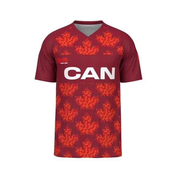 FIFA Youth Uni-Sex Canada World Cup 2026 Red Jersey