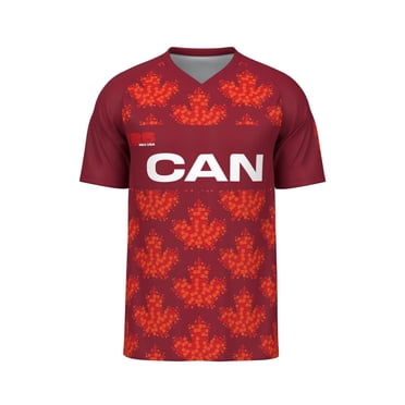 FIFA Jeune Uni-sexe Canada Coupe du Monde 2026 Chandail Rouge