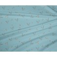 thumbnail image 4 of oneOone Tissu Polyester Lycra Carotte & Rabbit Imprimé Animal Tissu de Couture BTY 56 Pouces de Large, 4 of 4