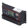 thumbnail image 2 of ANGGREK Solar Charge Controller, Photovoltaic Charging Regulator 12V 24V Adaptive For Power System, 2 of 8