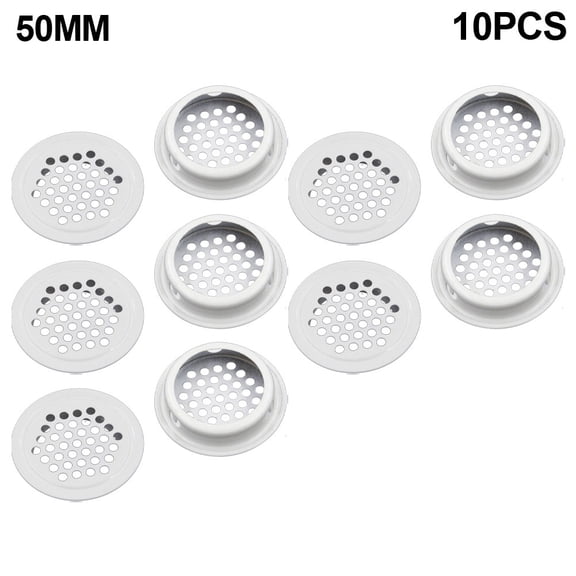 High Quality Metal Flat Round Air Vent Grill Cover Stainless Steel Cupboard PCS Round Air Vent Grill Cover Ventilation