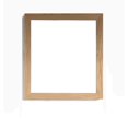 thumbnail image 1 of Miroir en Chêne Blanc California Entièrement Encadré 30 Pouces, 1 of 1