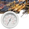 thumbnail image 4 of 100~700℉ BBQ Grill Thermometer Temperature Gauge Analog Dial Double Scale, 4 of 5