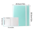 thumbnail image 2 of sdhkgrrt under $5 Trading Card Binder, 9-Pocket Trading Card Binder, 360 Side-Loading Card Album, Sports Card Collection Organizer, Football Baseball Card Holder, Trading Card Storage Novel, 2 of 7