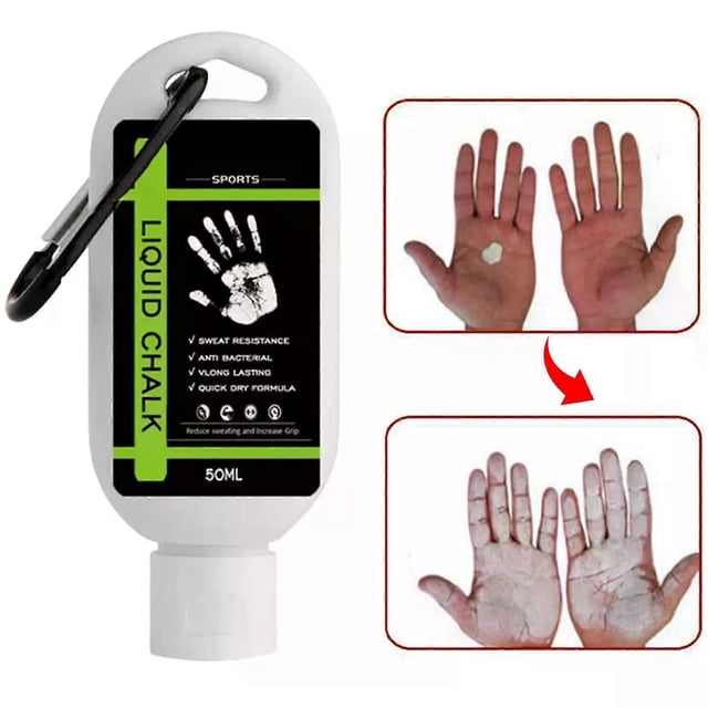 30/50/100ml Sports Liquid Chalk Magnesium Powder Fitness Weight Lifting Non-slip Cream Grip Weight Lifting Climbing Gym Sports