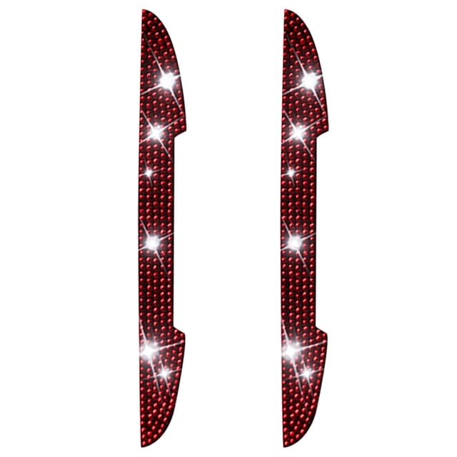 Car Door Handle Scratch Protector Rhinestone Car Door Handle Scratch Protector Rearview Mirror Luxury Diamond Sticker Car Door Handle Protector