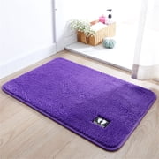 Roiihwy Cloth Bathroom Rugs Non Slip Washable, Shower Bath Mat Carpet Ultra Absorbent Quick Dry, Bath Toilet Rug for Tub, Door, Shower Room, Bedroom