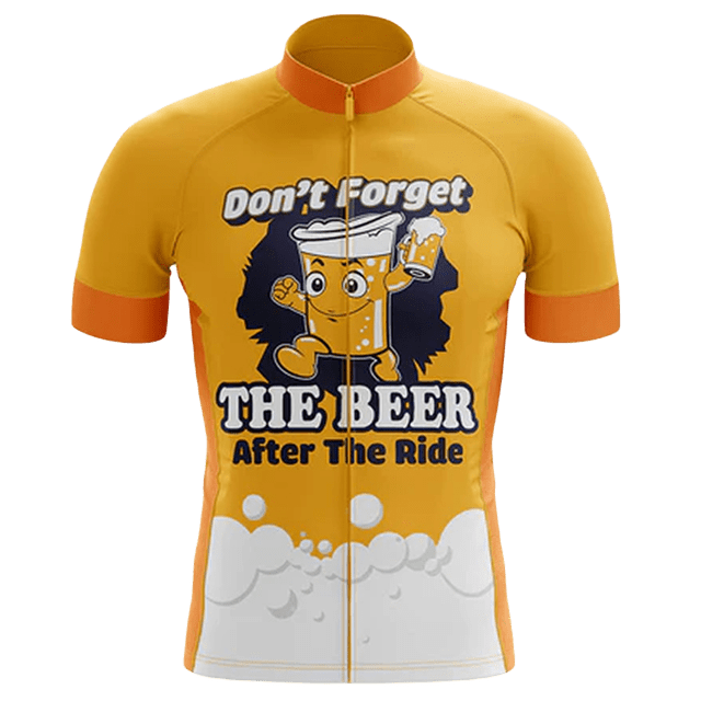 Don't Forget The Beer Cycling Jersey - 4XL