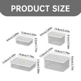 thumbnail image 3 of Hinati Clearance Sale Food Storage Container Plastic Food Container Stackable Airtight Food Storage Containers , Kitchen Pantry Organization and Storage for Kitchen Pantry Organization and Storage, 3 of 9