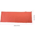 thumbnail image 3 of Sac de Couchage de Camping, Sacs de Couchage Enveloppe d'Urgence Portatifs avec Sac de Rangement, Tissu Nylon 15D Imperméable, Sac de Couchage Simple de Randonnée pour Soirées Pyjama Pêche Plein Air Randonnée, 3 of 7