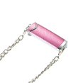 thumbnail image 1 of ziyahi Alloy Mobile Phone Back Clip Portable Adjustable Fashionable Removable Anti-lost Replacement Outing Chain Accessories Pink Silver, 1 of 5