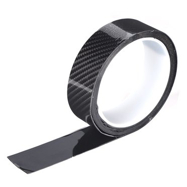 Carbon Fiber Guard,Black Carbon Fiber Protective Carbon Fiber Sticker Car Accessory Time-Tested Durability