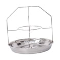 thumbnail image 3 of Siruishop BBQ Tray Holder Grill Rack Organizer Portable Barbecue Tray Recycling Basket L, 3 of 8