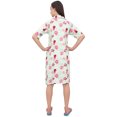 thumbnail image 4 of Bimba Chemise de Nuit à Col Rabattu Imprimé Floral Vert Menthe pour Femmes - 10, 4 of 5