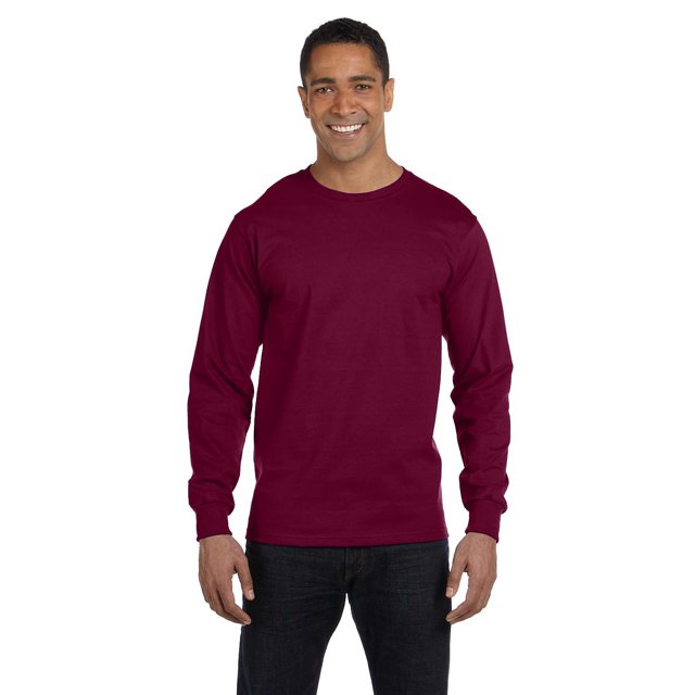 Gildan T-Shirt à Manches Longues pour Adulte 5.5 oz., 50/50 - G840