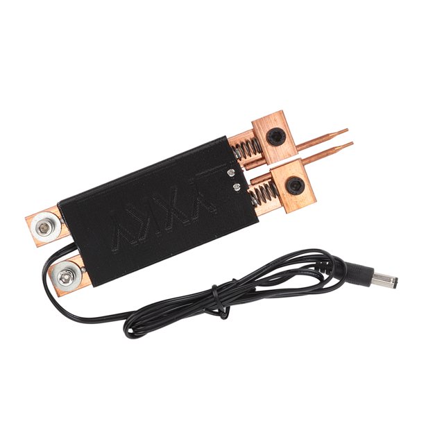 Spot Welding Pen Kit, Handheld Battery One Handed Operation Brass Rod Spot Welding Pen Automatic Trigger For Electronics Black,White,Blue