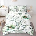thumbnail image 1 of YST Cartoon Sea Turtle Twin Comforter Set 7 Pieces Ocean Wildlife Bedding Comforter Sets, Spring Bed in a Bag Eucalyptus Leaf Bedding Set, Marine Animal Theme Bed Sheets Set Kids Room Decor, 1 of 6