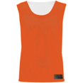 thumbnail image 1 of ASI 9717.320.3XL Camisole Pinnie Réversible en Maille pour Adulte, Orange et Blanc - 3TG, 1 of 1