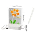 thumbnail image 3 of Glow Writing Tablet, LCD Doodle Board, Reusable Drawing Tablet, Kids Writing Board, Portable Sketch Pad, Electronic Notepad, Mess Free Drawing Board, Childrens Doodle Pad, Light Up Tablet, 3 of 9