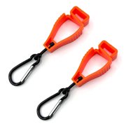 Metal Carabiners Reusable Glove Clip Ergonomically Designed Glove Clip for Avoiding Work Glove Losting