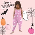 thumbnail image 2 of Girls' Halloween Print Tank Jumpsuit Romper With Harem Pants, 2 of 5