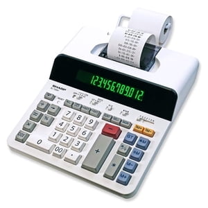 Sharp ELT3301 Calculatrice d'impression thermique Petite(10 x 9 x 2.4 pouces)