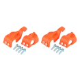 thumbnail image 2 of ZheElen 2pcs/set Advanced And Performance Motorcycle Fork Shoes Cover orange 2Set, 2 of 6