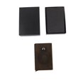 thumbnail image 4 of Card Holder Tracker Protector Leather Credit Slim Cash Coin Case Portable Keychain Bag Gift Work Housekeeper Accessories Brown, 4 of 9