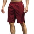 thumbnail image 2 of Shorts de Course pour Hommes Shorts pour Hommes Été Shorts Décontractés pour Hommes Shorts de Basketball pour Hommes Shorts pour Hommes Taille Extensible Shorts de Plage pour Hommes (Rouge,m), 2 of 6