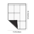 thumbnail image 1 of Calendrier Magnétique pour Réfrigérateur / Planificateur Mensuel pour Tableau Blanc / Caoutchouc Magnétique Durable Antidérapant / Effaçable et Réutilisable / 13,78 X 9,84 Po / Comprend une Efface et 8 Marqueurs de Couleur / Maison, Bureau, 1 of 7