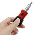 thumbnail image 2 of Riforla Multi-bit Adjustable Ratchet Small Stubby Screwdriver Screwdriver Multicolor, 2 of 6
