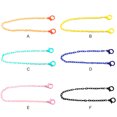 thumbnail image 3 of Eyeglasses Hanging Chain Glasses Mask Resin Hanging Rope Adults Kids Eyewear Attachment C6, 3 of 7