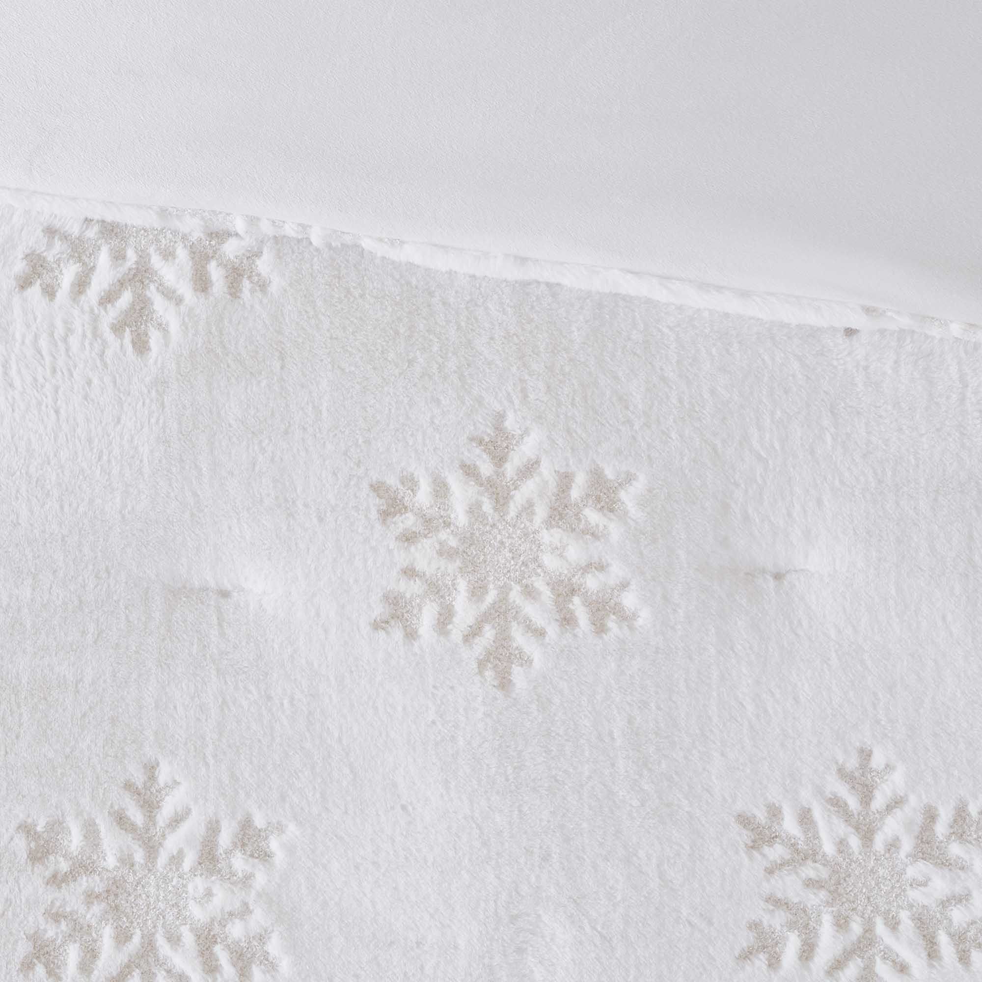 Holiday Time Faux Fur 3-Piece Comforter Set