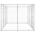 thumbnail image 2 of vidaXL Chenil Extérieur en Acier Galvanisé 7,26 M2, 2 of 4