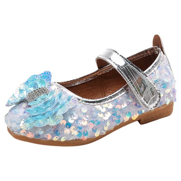 FhsagQ Pantoufles Chaussures pour Enfants Pantoufles Garçons Grandes Filles Sandales Mode Nouveau Motif Décoration Éclair Semelle Plate Bout Rond Crochet Boucle Confortables Chaussures de Princesse Chaussures pour Enfants Pantoufles Taille 12 Filles Blanc 32