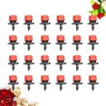 thumbnail image 3 of 150PCS Mini Ground Stake Water Dripper Micro Irrigation Sprinklers Adjustable Emitters for Garden Lawn Potting, 3 of 9