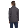 thumbnail image 2 of Core 365 Ladies' Fusion ChromaSoftâ„¢ Pique Quarter-Zip CE405W, 2 of 3