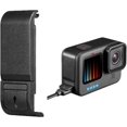 thumbnail image 1 of SURJDE Replacement Side Door for GoPro Hero 10 Hero 9, Premium POM Plastic Removable Battery Case Cover Lid Type-C Charging Port Adapter Repair Part Camera Vlog Accessories with dust Plug, 1 of 6