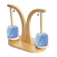 thumbnail image 1 of Magnetic Double Yarn Holder Wooden Sewing Yarn Spinner Magnetic Thread Spool Wool Ball Winder ,Yarn Tabletop Clamp, 1 of 6