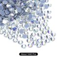 thumbnail image 3 of Unique Bargains 1440 Pcs Hotfix Rhinestones Crystal Glass Gems for Craft Clothes DIY Decoration(SS20 4.8mm,Starry Sky Color), 3 of 5