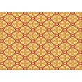 thumbnail image 1 of Ahgly Company Machine Washable Indoor Rectangle Transitional Orange Red Orange Area Rugs, 5' x 7', 1 of 7