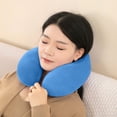 thumbnail image 4 of Memorys Foam Neck Pillow Travel Pillow For Airplane Car Office U Shape Cervical Support Ergonomic Comforts Sleeping Rest, 4 of 6