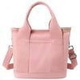 thumbnail image 1 of Canvas Fashion Hobo Bag Zipper Women Waterproof Large Capacity (Dark Blue), 1 of 6
