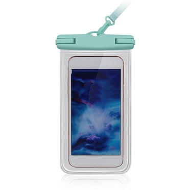 Phone Pouch IPX8 Waterproof Water Protector Universal Sports Swimming Protector Cellphone Storage Dry Bag Skiing Travel Hands-free 7 Inch Case Green