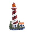thumbnail image 1 of jifeng Resin Lighthouse Figurine Tabletop Decor Lighthouse Model for Office Party Favor Red, 1 of 9