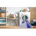 thumbnail image 2 of Ahgly Tapis Rectangulaire Lavable en Machine Intérieur Transitionnel Bleu Ciel, 7 Pieds x 9 Pieds, 2 of 7