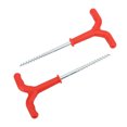 thumbnail image 2 of Y Shape Screw Threads Ground Anchor Holder, Lightweight Ice Fishing Screw Rod Stand Convenient  for Outdoor Camping, 2 of 7