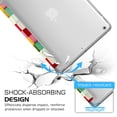 thumbnail image 3 of iPad Mini 5th Gen 2019 7.9 Inch [ Mini 5 ] A2133 A2124 A2126 MUXH2LL/A MUXF2LL/A MUXG2LL/A Shock Proof Magnetic Dual Angle Stand with Honeycomb Pattern Printed Cover - Color Grid, 3 of 8